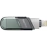 SanDisk 128GB iXpand Flash Drive Flip 2-in-1 Flash Drive w/ Lightning & USB Type-A Connectors Password-Protect Easily Free up Space Your iPhone - Sea Green product thumbnail 1