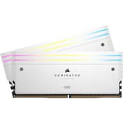 CORSAIR Dominator Titanium RGB 32GB (2 x 16GB) 288-Pin PC RAM DDR5 6000 (PC5 48000) Desktop Memory - White product image