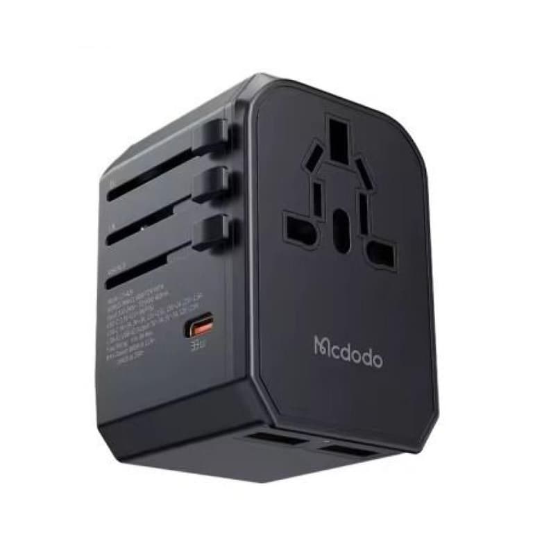 Mcdodo CP-4290 PD 33W PD Universal Travel Adapter - Black