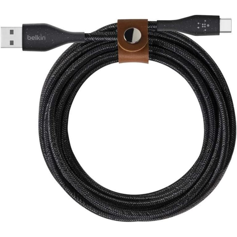 Belkin DuraTek Plus USB Type-C To USB-A Charging Cable with Strap 1.2M (BLACK)