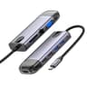 Mcdodo HU-7420 10 in 1 Hub, Aluminum Allow + Nylon Materials, HDMI, USB-A*2, USB-A3.0*2, VGA, USB-C (PD 100W), Ethernet Ports, SD/TF Card Slot product thumbnail 1