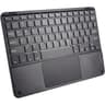 Wireless Bluetooth Keyboard, Ultra Slim Rechargeable Portable Cordless Keyboard with Touchpad 10 Inch Wireless Keyboard for iOS, Android, Windows, iPad, iPhone, Samsung (Black) product thumbnail 1