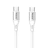 Mcdodo CA-2211 Type-C To Type-C 65W 3A Fast Data Charging Cable 1.2m - White product thumbnail 1