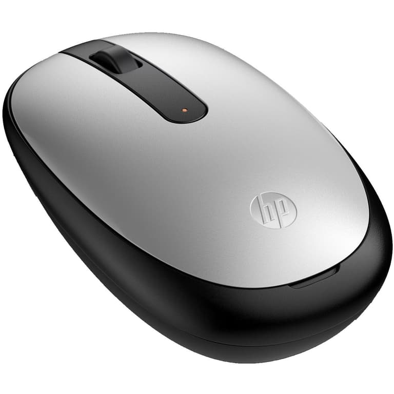 HP 240 Bluetooth Mouse Swift Pair 1600DPI Accurate Tracking Slim Portable 2-Year Battery For Windows & Mac - Silver