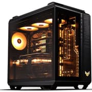 ASUS TUF GT502 Plus Dual Chamber Design Independent Cooling Zones for The CPU & GPU w/ Pre-installed 4 ARGB Fans - Black product image