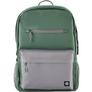 HP Campus Backpack For 15.6" Laptop 17L Puncture-proof Zippers Padded Pocket Water Resistant - Green product image