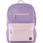 HP Campus Backpack For 15.6" Laptop 17L Puncture-proof Zippers Padded Pocket Water Resistant - Lavender product image