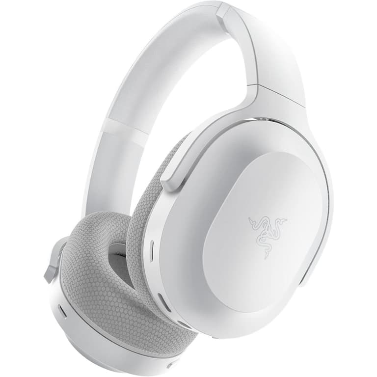 Razer Barracuda Wireless & Bluetooth Multi-Platform Gaming & Mobile USB Type-C Noise Isolation Beamforming MIC - White