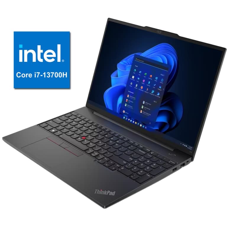 Lenovo ThinkPad Edge E16 Gen1 (2023) Intel Core i7 13700H HIGH Performance 13Gen 14-Core w/ Backlit keyboard & IPS 300nits Display