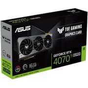 ASUS TUF Gaming NVIDIA GeForce RTX 4070 TI SUPER 16GB GDDR6X Gaming Graphics Card Lower Temps & Enhanced Durability product image