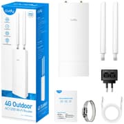 Cudy LT500 Unlocked Outdoor 4G LTE Cat 4 AC1200 Modem Router w/ SIM Card Slot IP65 Detachable Antennas Passive PoE Adapter Included product image