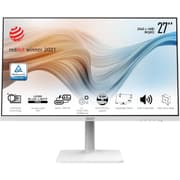 MSI Modern MD272QPW 27" IPS 2K 75Hz Eyesight Protection Adjustable Stand w/ USB C & Speakers - White product image