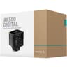 DeepCool AK500 Digital CPU Cooler 240w TDP Giant Heatsink 90mm Thickness 5 Copper Heat Pipes BBH 120mm PWM Fan w/Status Display Screen For AMD & Intel product thumbnail 1