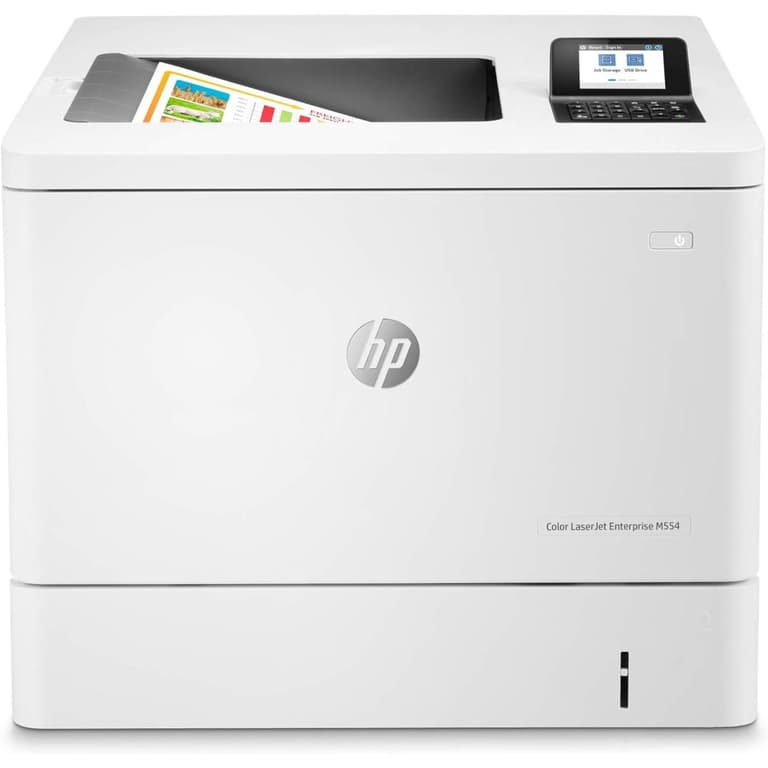 HP Color LaserJet Enterprise M554dn A4 Colour Laser Printer Up to 33ppm Mono Print Duplex USB & Network Interface