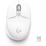 Logitech G705 Wireless Bluetooth Customizable LIGHTSYNC RGB Lighting Lightspeed Lightweight 8,200 dpi 40-hr battery PC/Mac/Laptop - White Mist product thumbnail 1
