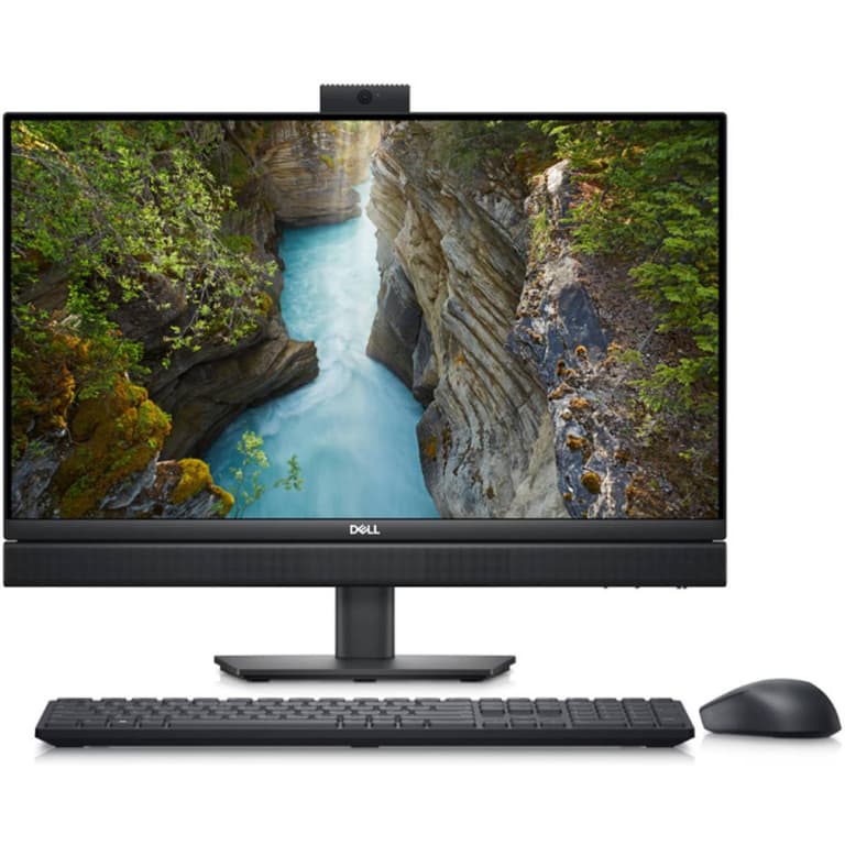 Dell OptiPlex 7410 (2023) All-in-One 13Gen Intel Core i7 16-Cores w/ 24" Touch Screen & Windows 11 Pro - Black
