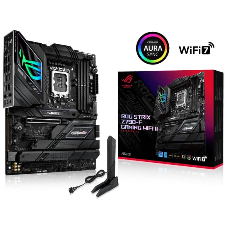 ASUS ROG Strix Z790-F Gaming WiFi II (WiFi 7) Intel 14th&13th Gen Motherboard PCIe 5.0 DDR5 USB 3.2 Gen 2x2 Type-C up to 5xM.2