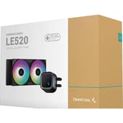 DeepCool LE520 Liquid Cooler 220W TDP AIO 240mm ARGB PWM Fan Copper Heatsink Aluminium Radiator Anti-Leak Tech CPU Water Cooler Intel & AMD product image