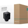 DeepCool AK500 ZERO DARK CPU Air Cooler 240w TDP Giant Heatsink 90mm Thickness with 5 Copper Heat Pipes BBHT Technology 120mm PWM Fan For AMD & Intel product thumbnail 1