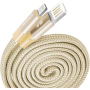 Promate Coiline-i Auto-Rolling Lightning Cable Durable Aluminium Alloy Auto-Rolling Reversible USB-A to Lighting 2A Fast Charge & Sync 1.2m Cord product image