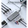 CHOETECH HUB-M26 12 in 1 USB Type-C Multi-Hub Dual HDMI Charge up to 100W product thumbnail 1