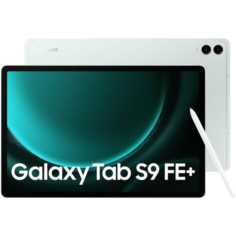 Samsung Galaxy Tab S9 FE+ 12.4" 90Hz Android WIFI 6 Tablet w/ IP68 Rating & 45W Fast Charging (S Pen Included) - Mint