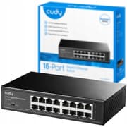 Cudy GS1016 16 Port Gigabit Ethernet Unmanaged Switch Desktop/Rackmount Fanless Plug and Play product image