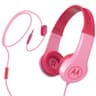 Motorola Squads 200 Kids Wired Headphones Anti-Allergic Cushion Enhanced Bass In-Line Mic & Voice Assistant Compatible with 3.5mm Aux - Pink product thumbnail 1