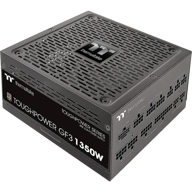 Thermaltake Toughpower GF3 1350W 80+ Gold Full Modular True 600W 12VHPWR Connectors ATX 3.0 PCI-E 5.0 Ready Premium Edition
