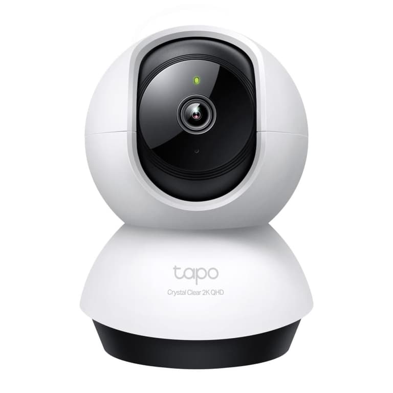 TP-Link Tapo C220 Pan/Tilt Smart AI 2K 4MP QHD 1440p Home Security Wi-Fi Camera Alexa & Google Assistant Night Vision Two-Way Audio Motion Detection