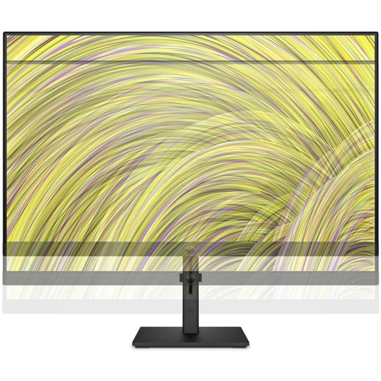 HP P27h G5 27'' IPS Full HD 75Hz Anti-Glare Low Blue Light Display Port & HDMI & VGA Interface w/ Height Adjustable & Speakers - Black