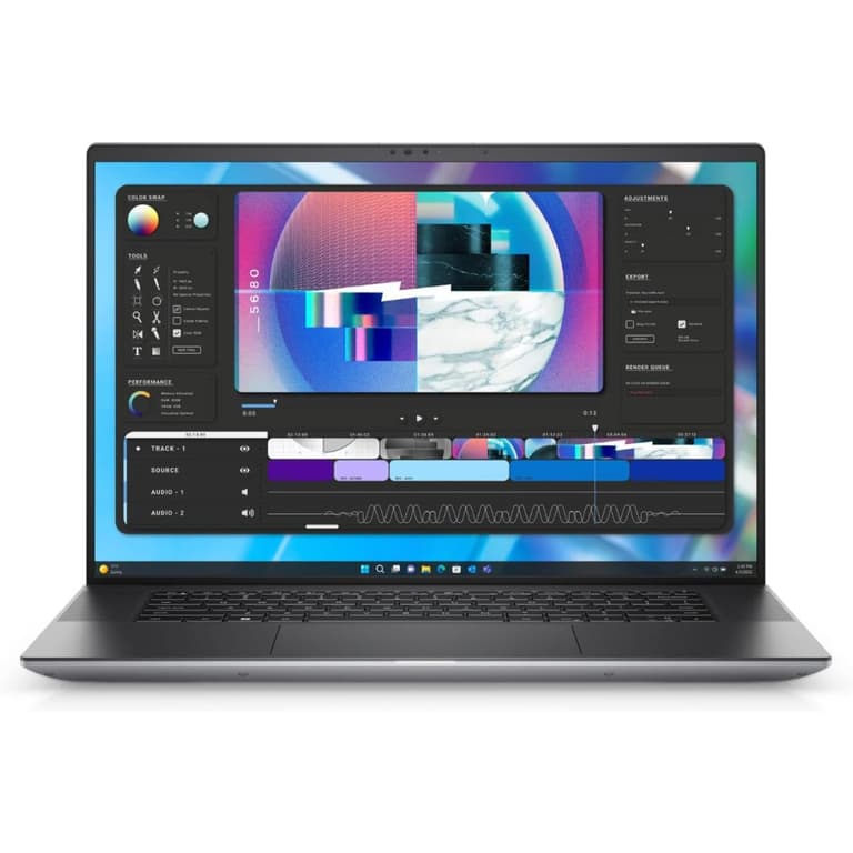 Dell Precision 5680 Mobile Workstation 13Gen Intel Core i7 13800H vPro 14-Cores Impressive Performance w/ NVIDIA Professional Graphic Card - Gray