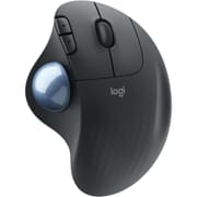 Logitech Ergo M575S Wireless Trackball Mouse, Wireless Ergonomic Mouse with Bluetooth and Encrypted Dongle, Comfortable Thumb Control, Precise and Smooth Tracking, for PC/Mac - Black Blue Ball product image