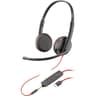 Poly Blackwire C3225 Wired Dual-Ear Boom Mic USB-C Noise-Canceling Mic For PC & Mac & Mobile Works with Teams (Certified) product thumbnail 1