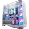 MSI MAG PANO M100R PZ Micro ATX Case Support Back-Connect Motherboard 270-degree Panoramic Display 4x ARGB Fans - White product thumbnail 1