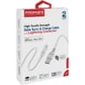 Promate USB-A to Lightning Cable High Tensile 2.4A Super-Fast USB-A to Lightning Charger 120 cm Anti-Tangle Silicone - White product thumbnail 1