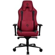 Arozzi Vernazza Supersoft Upholstery Material has a Unique Velvety Texture That is Fluid-Repellant & Breathable Memory Foam Lumbar Support 4D Armrest - Bordeaux product image