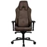 Arozzi Vernazza Supersoft Upholstery Material has a Unique Velvety Texture That is Fluid-Repellant & Breathable Memory Foam Lumbar Support 4D Armrest - Brown product thumbnail 1