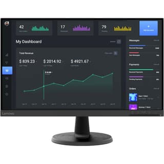 Lenovo ThinkVision C24-40 23.8" Full HD 75Hz AMD FreeSync VGA & HDMI Interface - Black