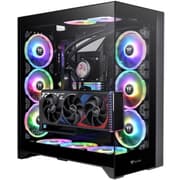 Thermaltake CTE E600 MX E-ATX Case Centralized Thermal Efficiency Design 3Way Floating GPU Mounting Bracket W/ 400mm PCIe4 Riser Cable - Black product image