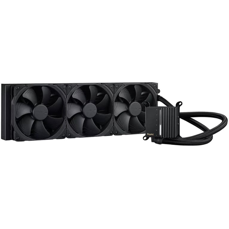 Asus ProArt LC 420 All-in-one Liquid CPU Cooler 420mm Radiator w/ Noctua Industrial PPC-2000 PWM 140mm & 3 Phase Motor