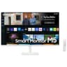 SAMSUNG 32" M5 Full HD Smart Monitor w/ Speakers Remote 1 Billion Color Bluetooth Smart TV Apps Samsung TV Plus & Dex - White product thumbnail 1