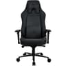 Arozzi Vernazza Supersoft XL Upholstery Material has a Unique Velvety Texture That is Fluid-Repellant & Breathable Memory Foam Lumbar Support 4D Armrest Support 170kg - Pure Black product thumbnail 1
