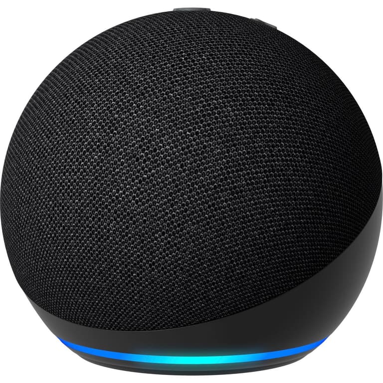 Amazon Echo Dot (5th Gen, 2022 release) With Bigger Vibrant Sound Helpful Routines & Alexa - Charcoal