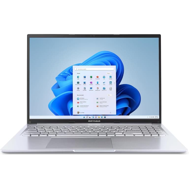 Asus VivoBook 16 (2023) M1605YA NEW 7th Gen AMD Ryzen 7 8-Cores w/ IPS Display & Backlit Keyboard - Silver