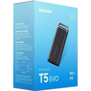 SAMSUNG T5 EVO 8TB Portable External SSD USB 3.2 Gen 1 Seq. Read Speeds Up to 460MB/s For Gaming & Content Creation - Black product image