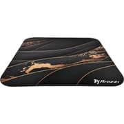 Arozzi Floor Mat Zona Quattro Microfiber Gaming Chair Floor Mat for Carpet Anti-Slip Noise Dampening Floor Mat for Office Chair - Black Gold product image
