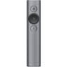 Logitech Spotlight Presentation Remote Advanced Digital Highlighting with Bluetooth Universal Presenter Clicker 30M Range & Quick Charging – Slate product thumbnail 1