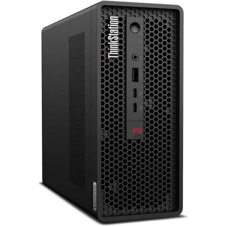 Lenovo ThinkStation P3 Ultra SFF Workstation (2023) 13Gen Intel Core i9 EVO 24-Cores Superior Performance Smaller Footprinten w/ Upgradable Graphic Card - Black