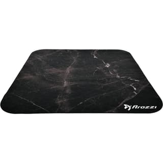 Arozzi Floor Mat Zona Quattro Microfiber Gaming Chair Floor Mat for Carpet Anti-Slip Noise Dampening Floor Mat for Office Chair - Black Marble